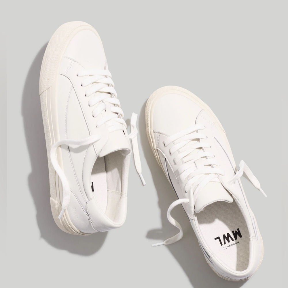 Madewell Sidewalk Low-Top Sneakers $98 multiple sizes available!